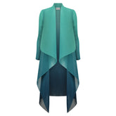 ALQUEMA |  COLLARE COAT & DRESS - ATLANTIS BLUE